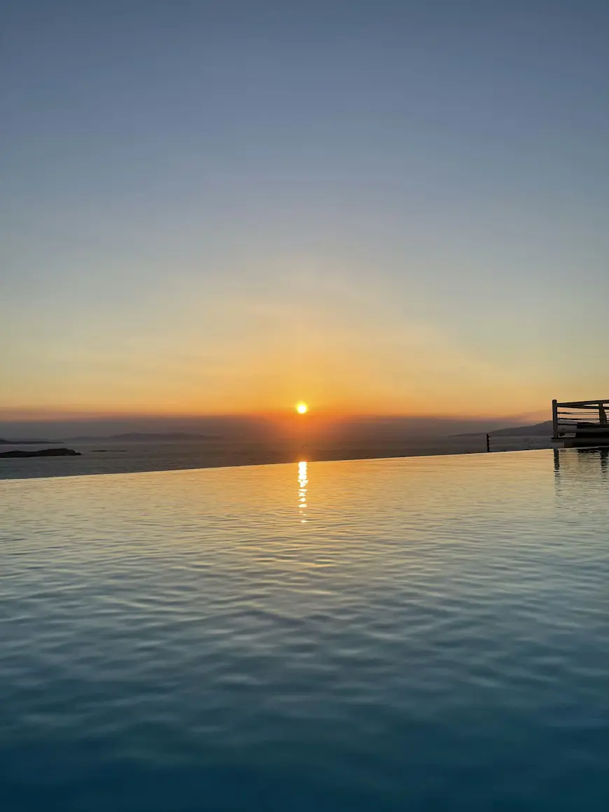 Pool at Dusk